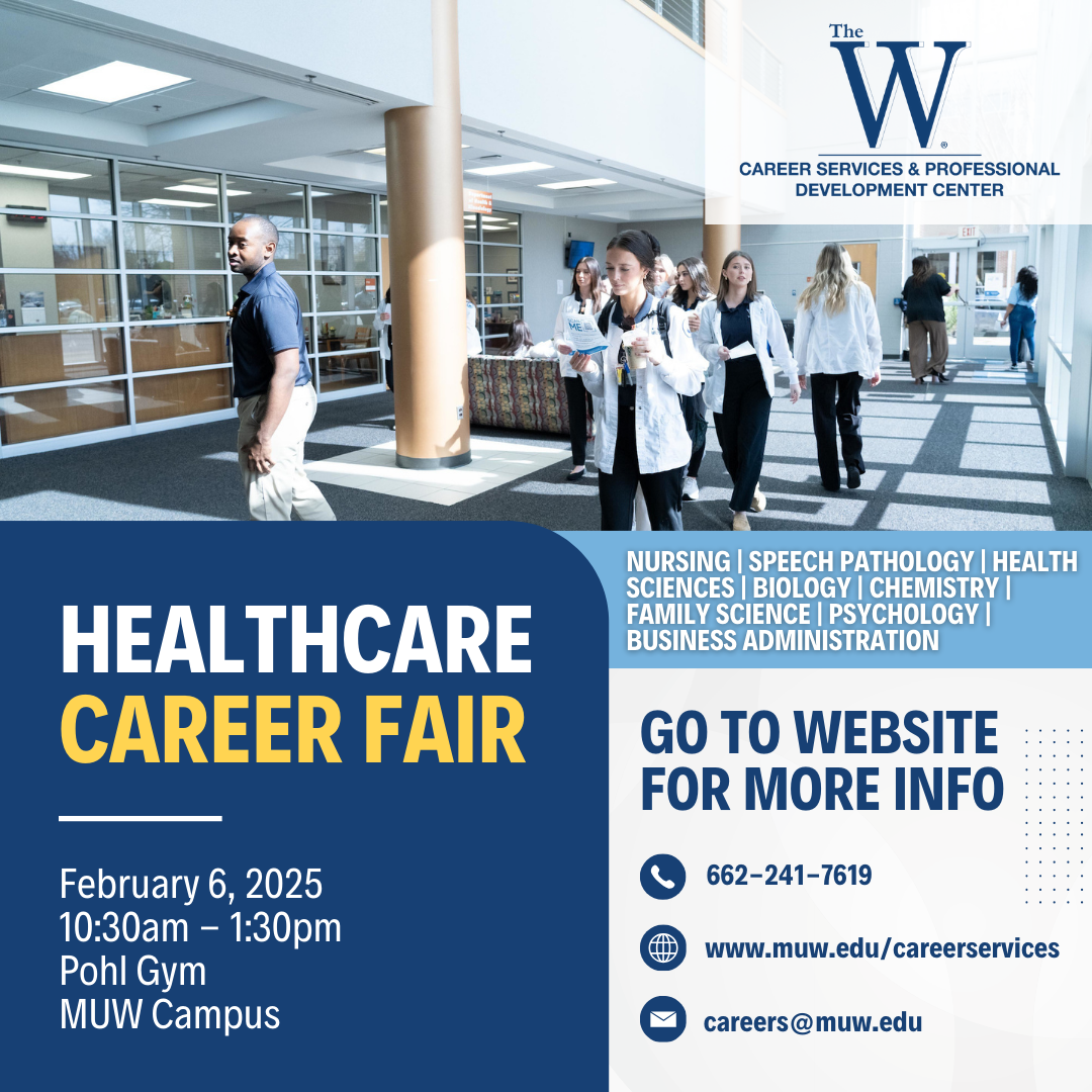 Mississippi University for Women- Healthcare Career Fair